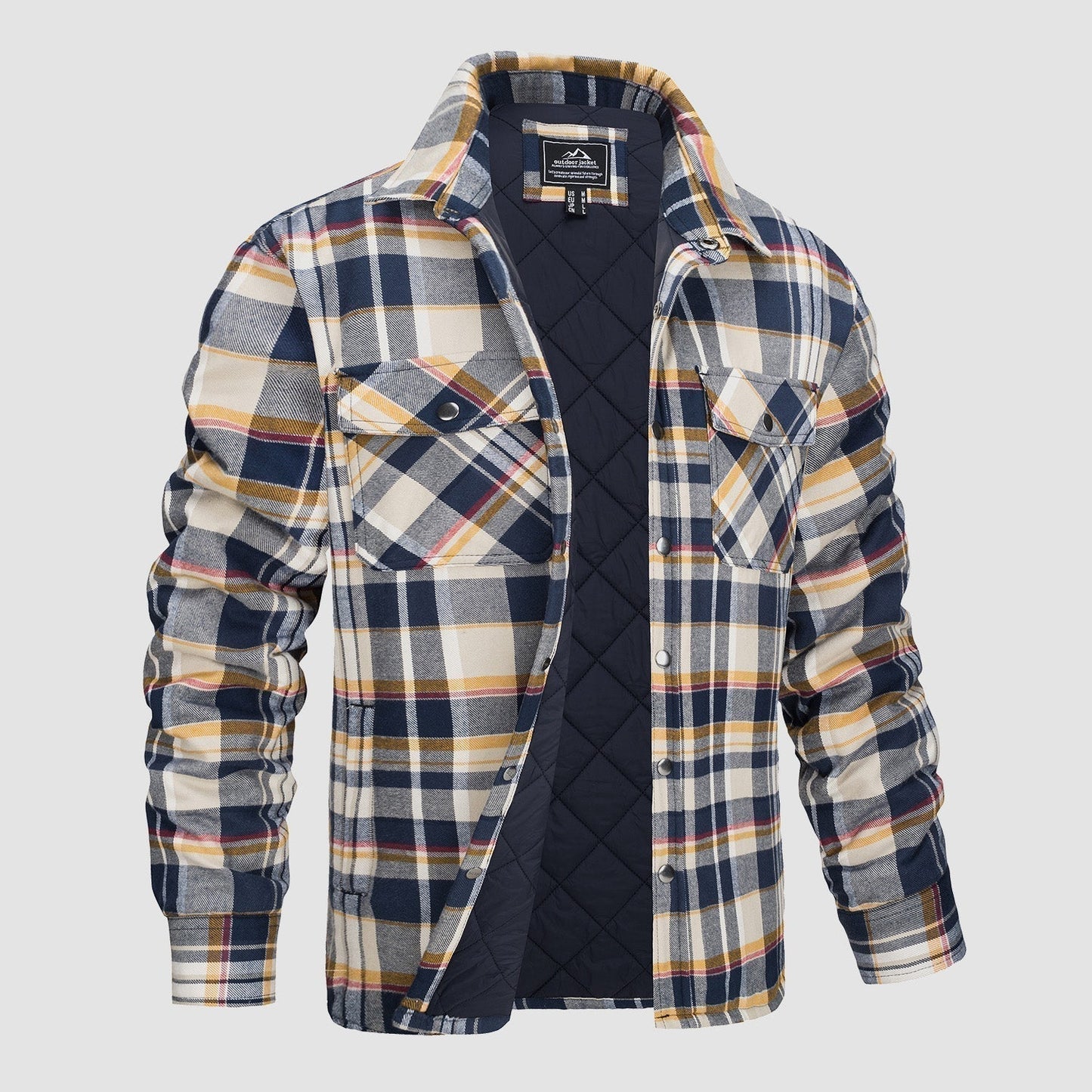 Ramus - Klassisk Flanneljakke Til Mænd