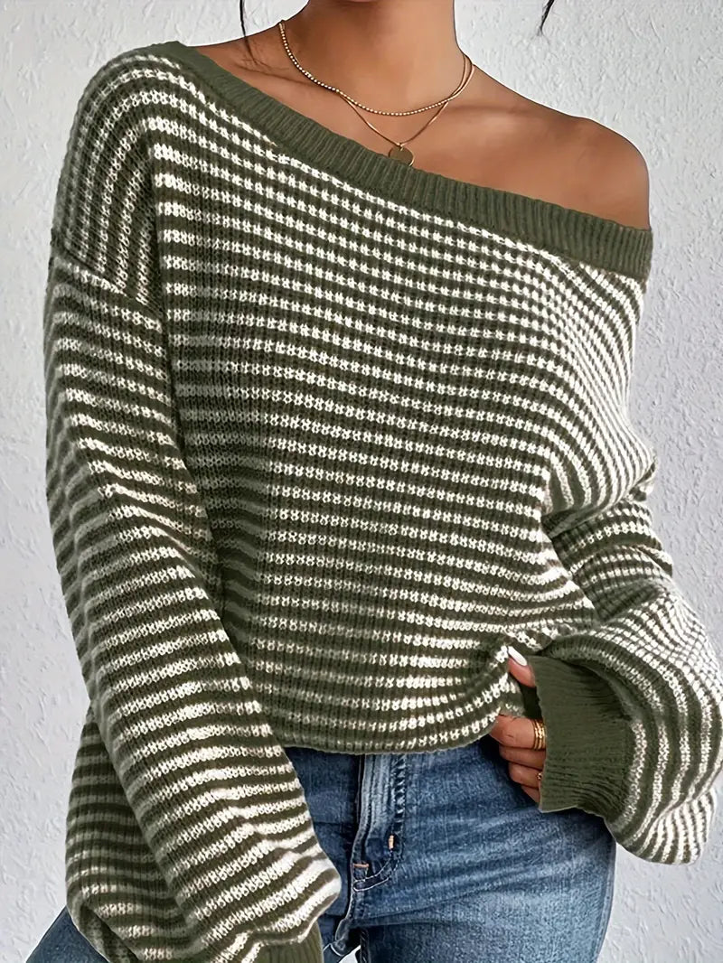 Jazmin - Sweater Uden Skuldre