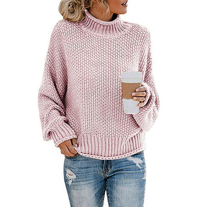 Mary - Behagelig Sweater med Krave