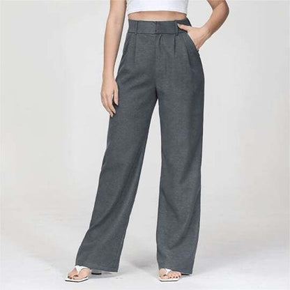 Viola - High-Waisted Wide-Leg Bukser Dame