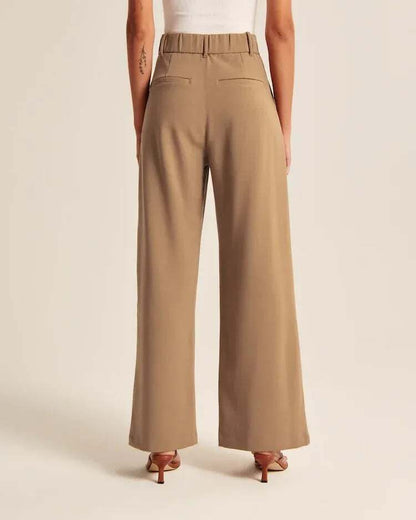 Viola - High-Waisted Wide-Leg Bukser Dame