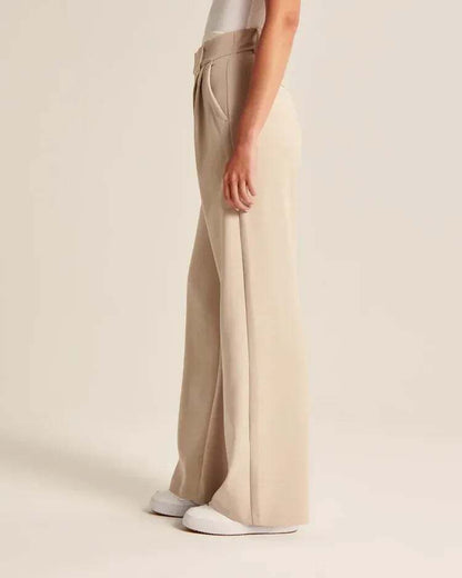 Viola - High-Waisted Wide-Leg Bukser Dame