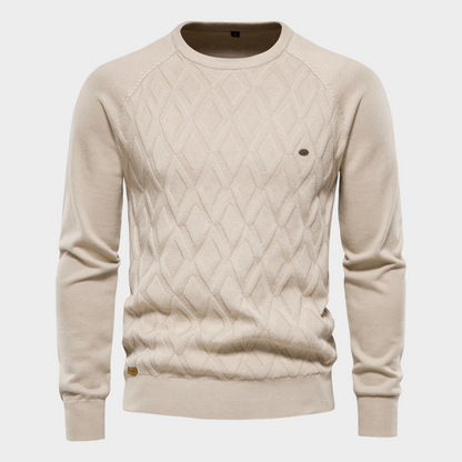 Ivan - Quilted Crewneck Herretrøjer