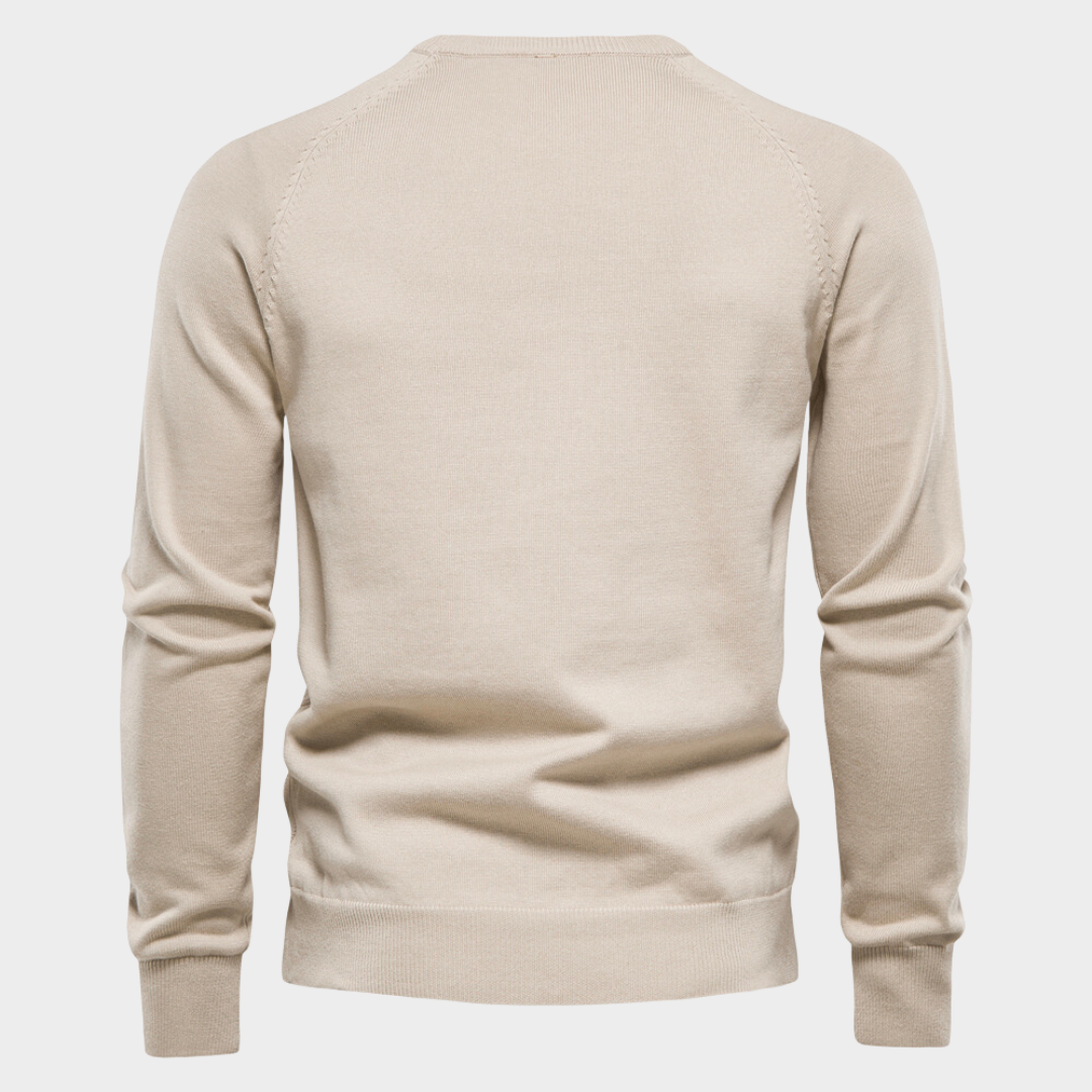 Ivan - Quilted Crewneck Herretrøjer