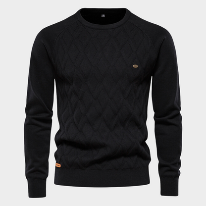 Ivan - Quilted Crewneck Herretrøjer