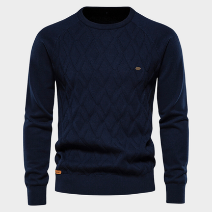 Ivan - Quilted Crewneck Herretrøjer