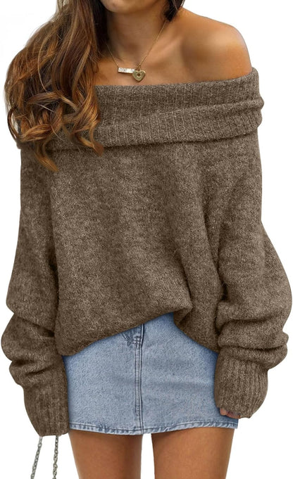 Kadence - Off-shoulder Sweater til Kvinder