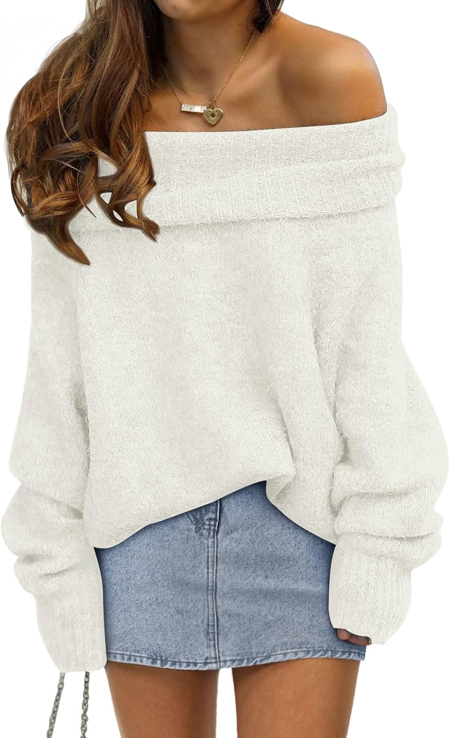 Kadence - Off-shoulder Sweater til Kvinder