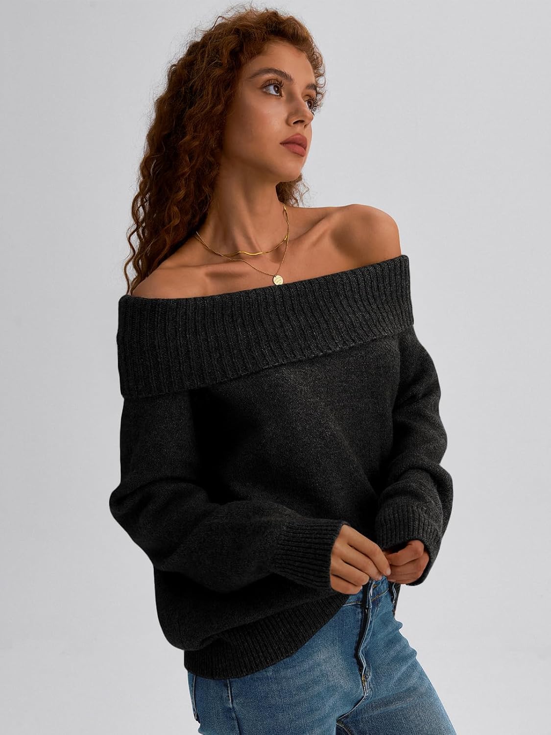 Kadence - Off-shoulder Sweater til Kvinder