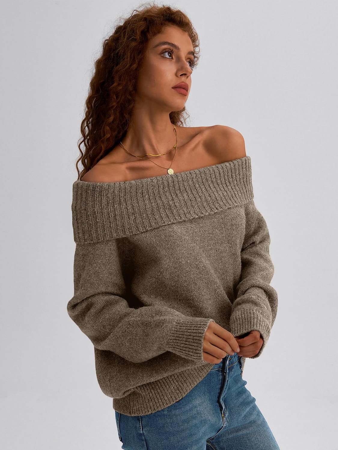 Kadence - Off-shoulder Sweater til Kvinder