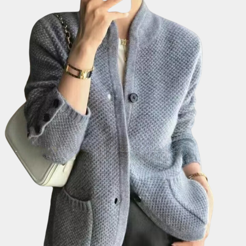 Ava - Elegant Strikket Cardigan til kvinder