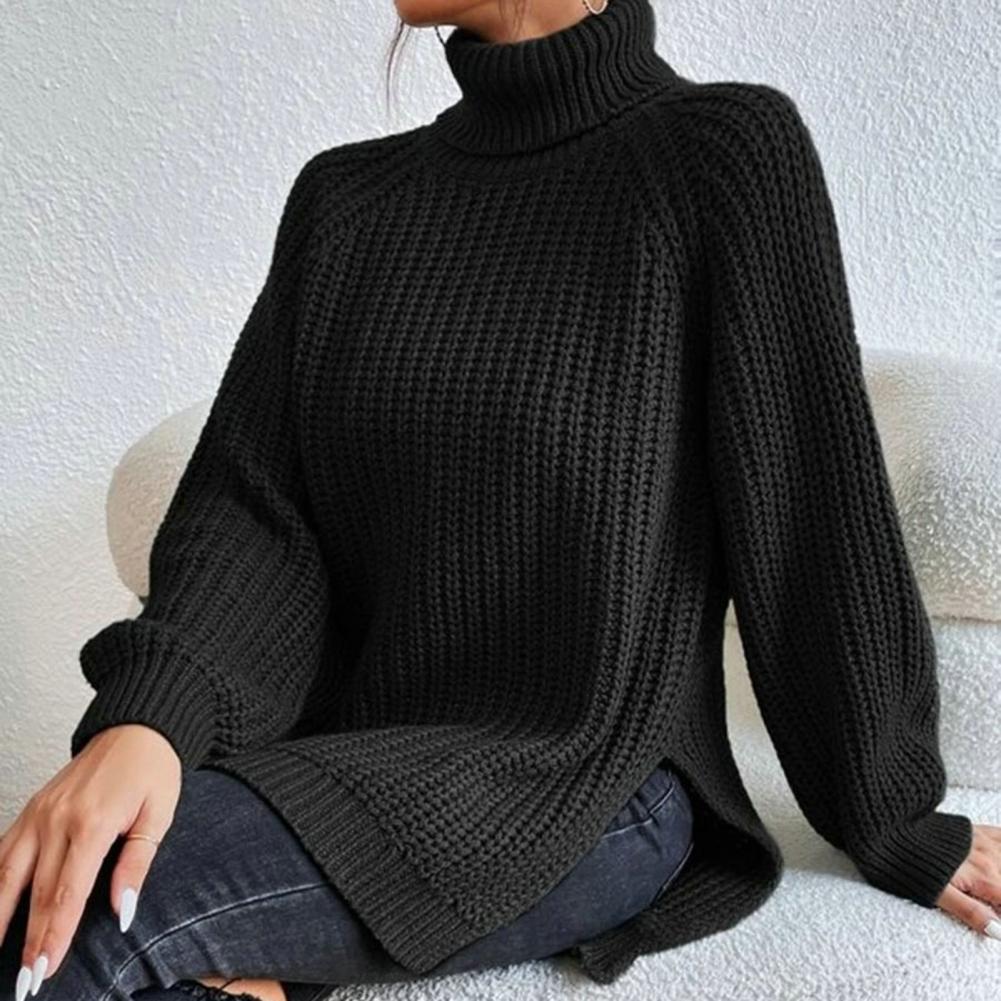 Rena - Stilfuld Sweater med Rullekrave