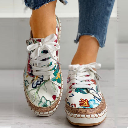 Auro | Sneakers med blomsterprint Sko dame