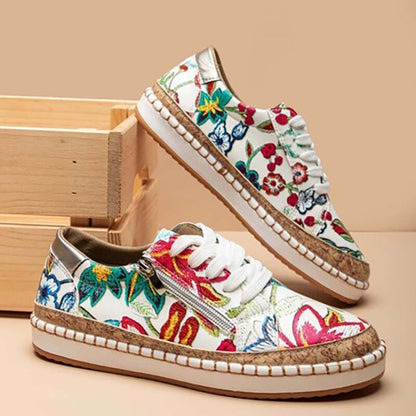 Auro | Sneakers med blomsterprint Sko dame