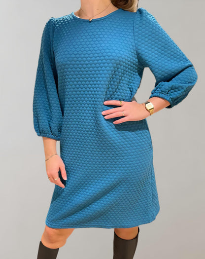 Ivah - Mellemlang Kjole med Boble-Design