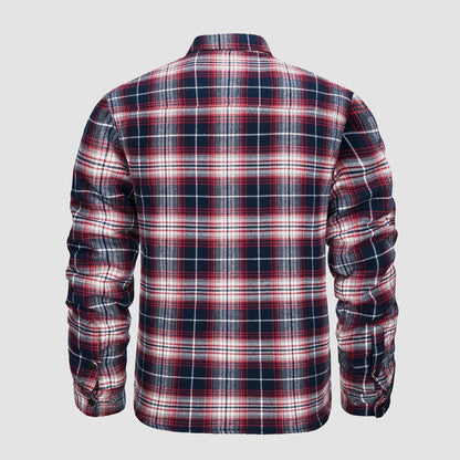 Wayde - Stribet Flanneljakke