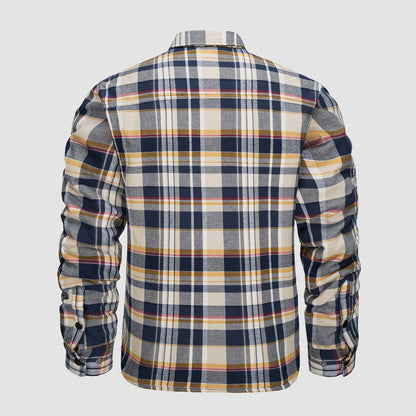 Wayde - Stribet Flanneljakke