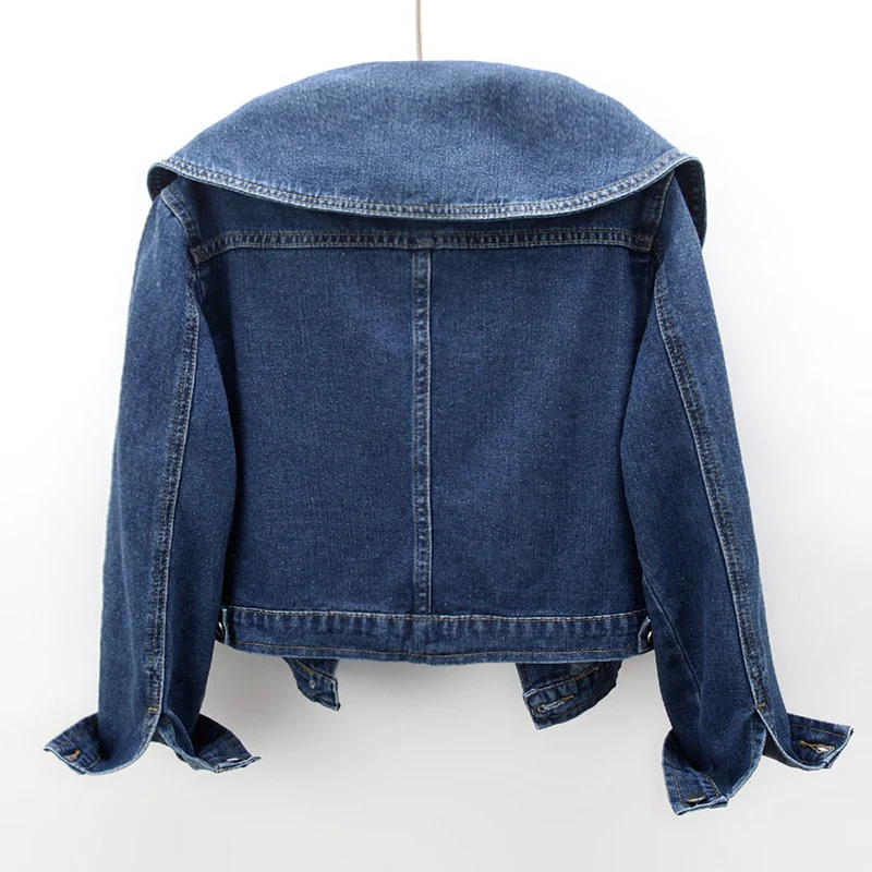 Kendra - Cropped Denim Jakke