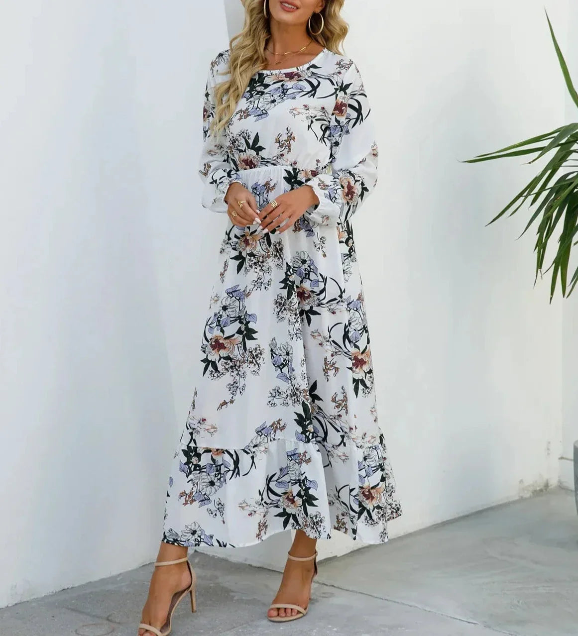 Julie - Floral High-Low Sommerkjoler