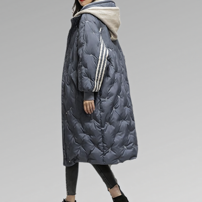 Marie | Quilted Hooded Vinterjakke dame