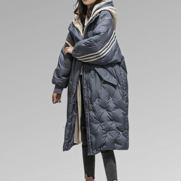 Marie | Quilted Hooded Vinterjakke dame