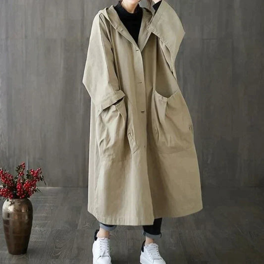 Nova's | Trenchcoat i oversize størrelse