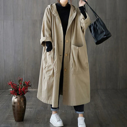 Nova's | Trenchcoat i oversize størrelse